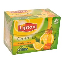 LIPTON GREEN TEA LEMON HONEY 20 U